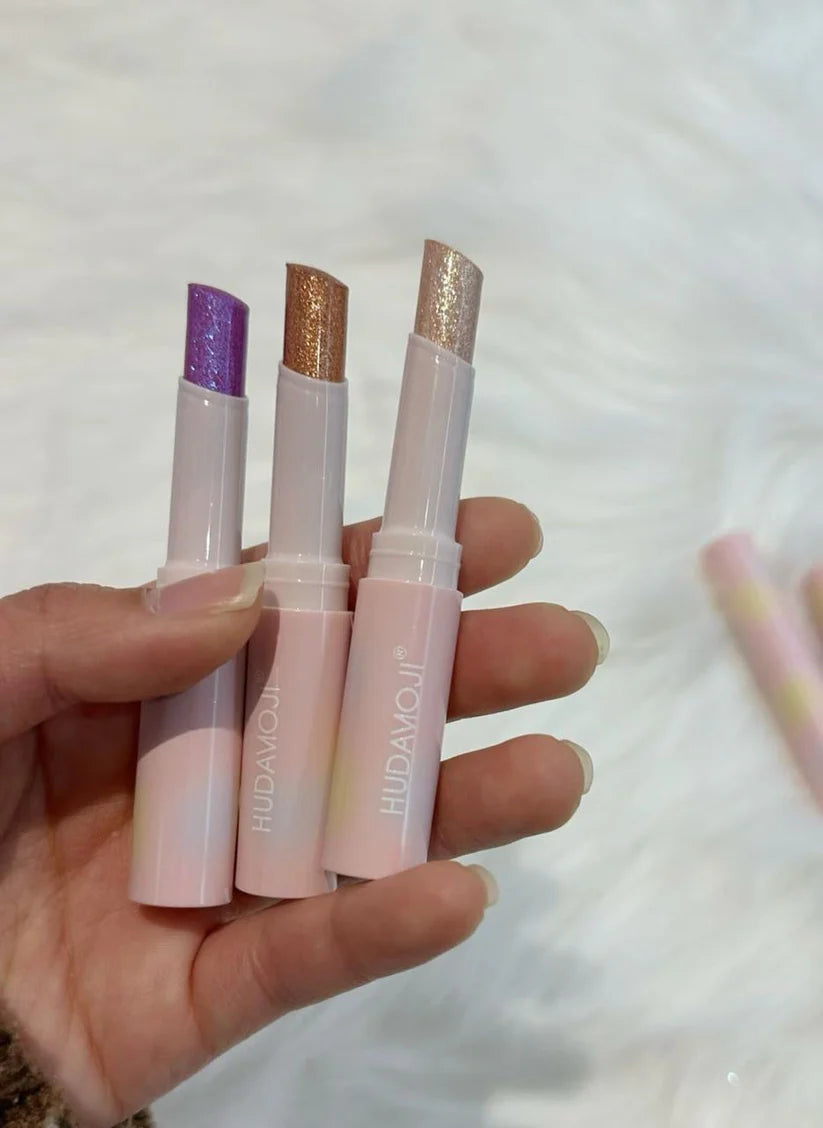 Luxury Glitter Eyeshadow Sticks (6 colours) – Smooth Creamy Easy Blend, Waterproof Eye Shadow