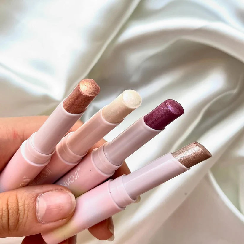 Luxury Glitter Eyeshadow Sticks (6 colours) – Smooth Creamy Easy Blend, Waterproof Eye Shadow